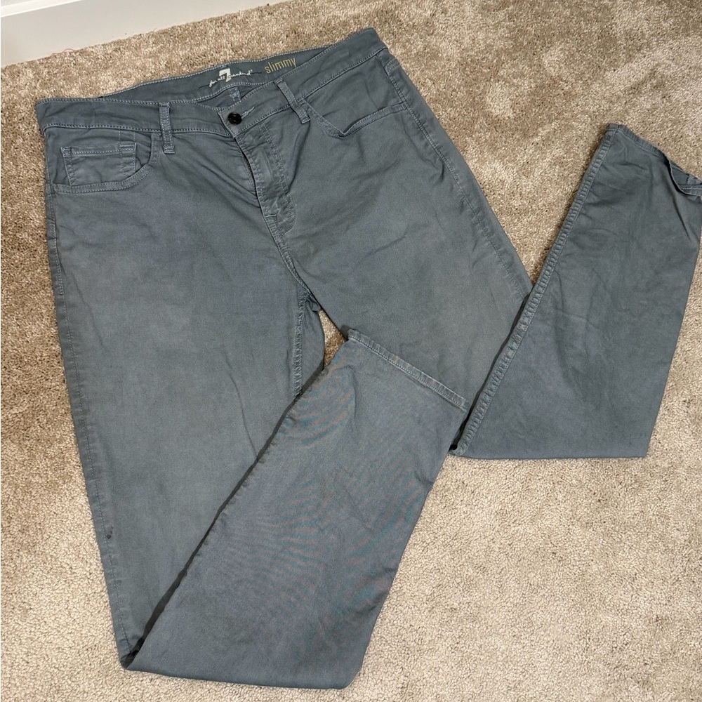 🔥🔥SALE🔥7 For All Mankind Blue Slimmy Jeans